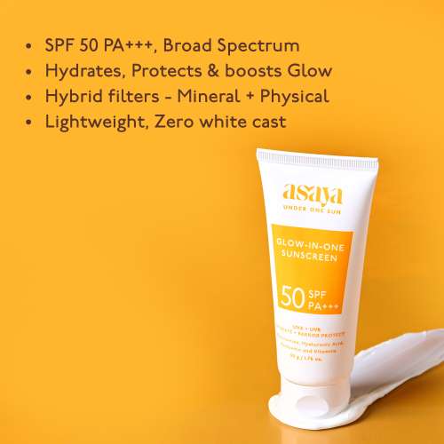 Asaya: Aqua Dew Sunscreen - 50 gm