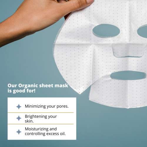 Detoxie: Detoxie Organic Serum Sheet Mask 20g
