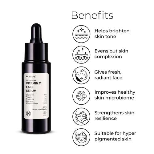 Brillare: Vitamin C Face Serum - 30ml