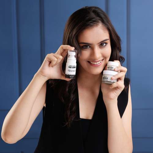 Detoxie: Detoxie | Stress Free Look Combo | Face Serum 30ml +Moisturizer 50g +Under Eye Cream 15g