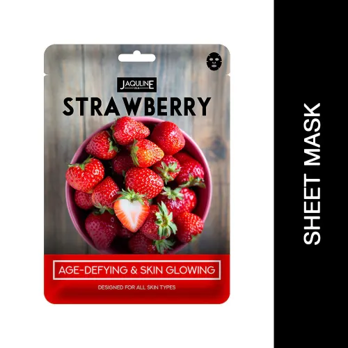 Jaquline USA: Strawberry Sheet Mask1N
