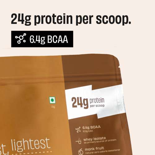 The Whole Truth: Whey Protein Isolate+Concentrate  Cold Coffee 1 kg (2.2 lbs)  24g Protein/Scoop  6.6g BCAA  100% Authentic Whey & No Adulteration  Clean, Light & Easy to Digest