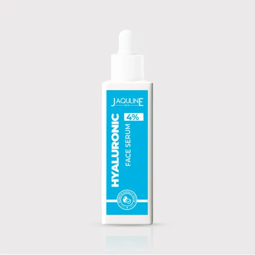 Jaquline USA: Face Serum 4% Hyaluronic Acid For Plump Glowing Skin, Reduces Fine Lines, Provides Smooth Skin- 30ml