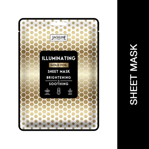 Jaquline USA: Illuminating Gold Foil Sheet Mask 35gm