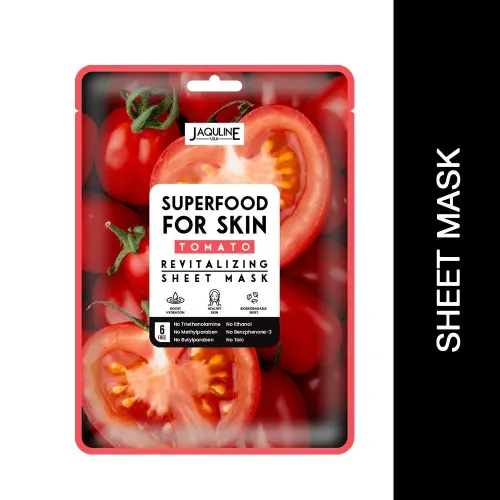 Jaquline USA: Superfood Sheet Mask: Tomato 25ml