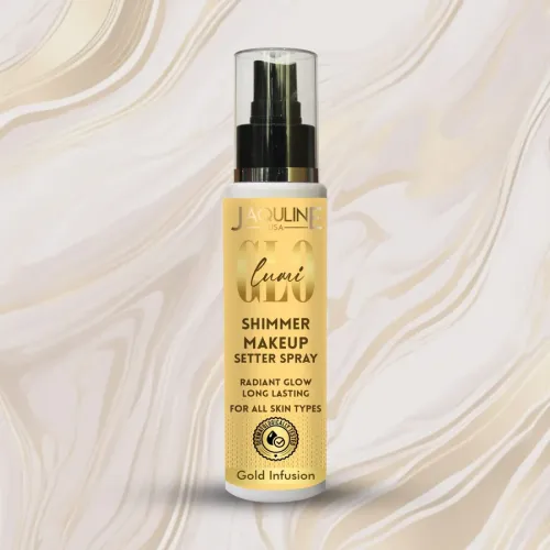 Jaquline USA: Lumi Glo Shimmer Makeup Setter Spray Gold Infusion 100ml
