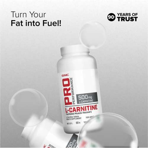 GNC: Pro Performance L-Carnitine 60 Capsules