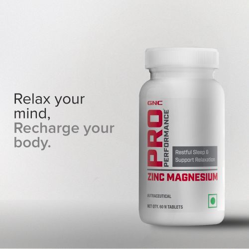 GNC: Pro Performance Zinc Magnesium Amino Complex 60 Tablets GNC: Pro Performance Zinc Magnesium Amino Complex 60 Tablets