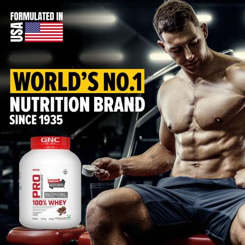 GNC: Pro Performance 100% Whey Protein Powder | Chocolate Supreme | 4 lbs