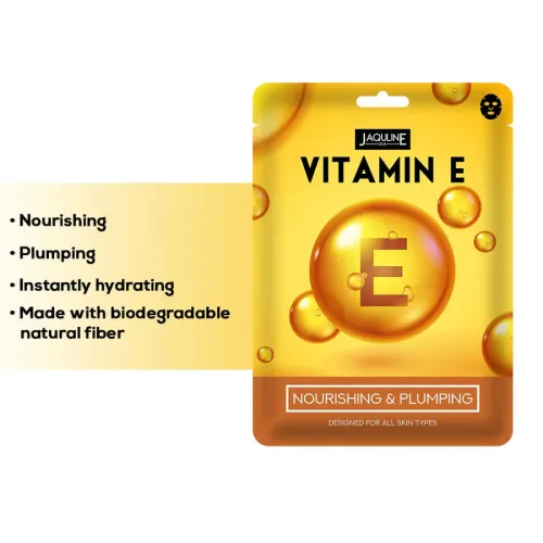 Jaquline USA: Vitamin E Sheet Mask1N