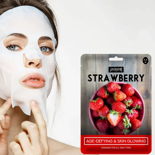 Jaquline USA: Strawberry Sheet Mask1N