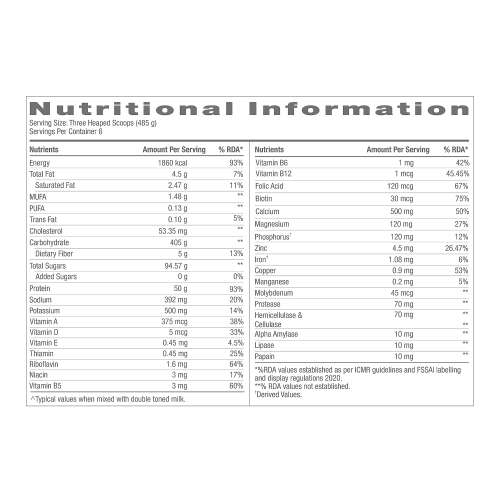 GNC: Pro Performance Weight Gainer & Black shaker Combo | 3 Kg  Double Chocolate