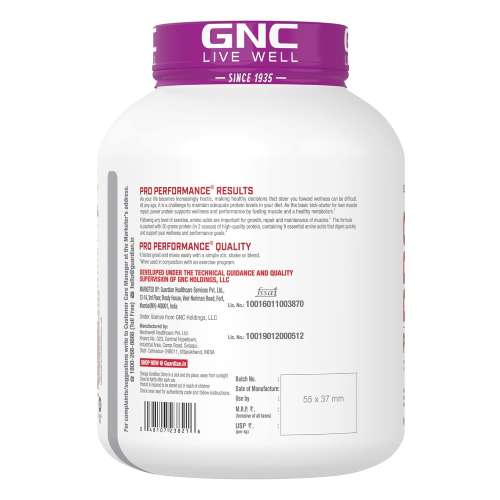 GNC: Pro Performance Power Protein Double Rich Chocolate | 4 lbs GNC: Pro Performance Power Protein Double Rich Chocolate | 4 lbs