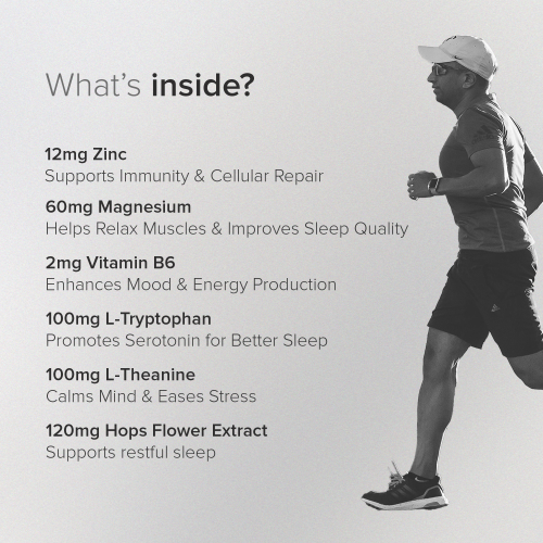 GNC: Pro Performance Zinc Magnesium Amino Complex 60 Tablets