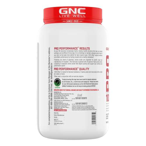 GNC: Pro Performance 100% Whey Protein Powder | Chocolate Supreme | 2 lbs