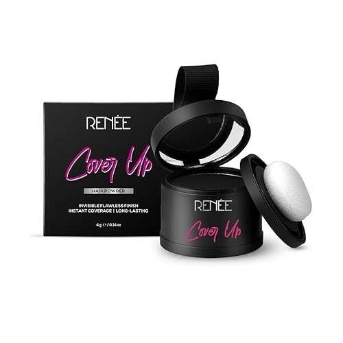 Renee Cosmetics: Cover-Up Hair Powder- Black 4gm