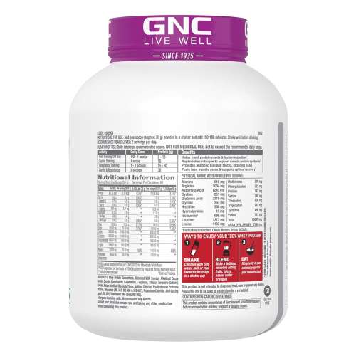 GNC: Pro Performance Power Protein Double Rich Chocolate | 4 lbs GNC: Pro Performance Power Protein Double Rich Chocolate | 4 lbs