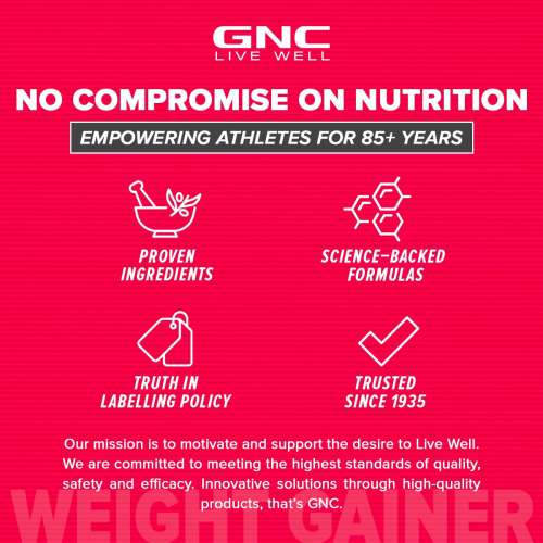 GNC: Pro Performance Weight Gainer Double Chocolate | 3 Kg