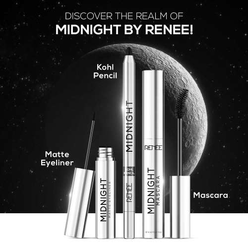 Renee Cosmetics: Midnight Mascara with Unique 360-Degree Wand 8ml