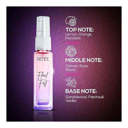 Renee Cosmetics: Floral Fest Eau De Parfum for Women, 8Ml