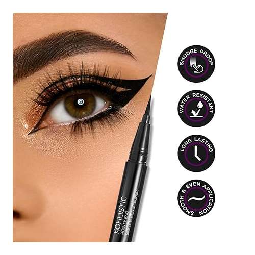 Renee Cosmetics: Pointy End Sketch Pen Smudge Proof Eyeliner Black