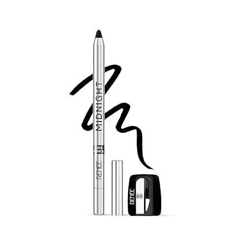 Renee Cosmetics: Midnight Kohl Kajal Pencil -1.5 Gm, Matte Finish