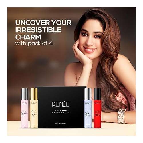 Renee Cosmetics: Women's Luxury Perfume Gift Set Combo Pack of 4 Eau De Parfum - 15ml