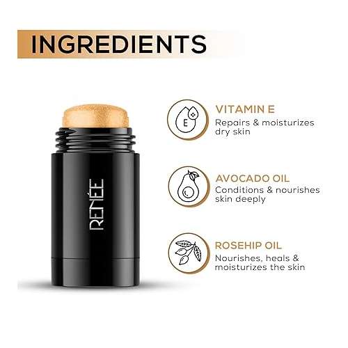 Renee Cosmetics: Hot Shot Face & Body Glowstick 30gm
