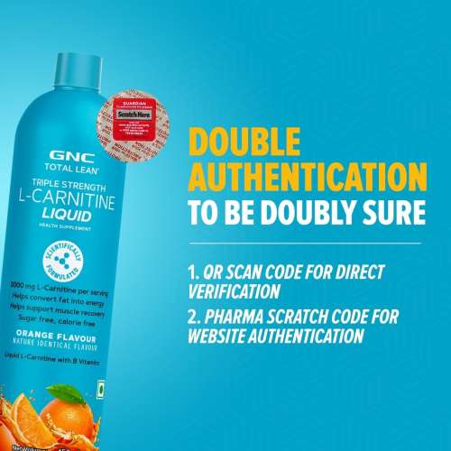GNC: Liquid L-Carnitine 3000mg  Orange | 450 ml