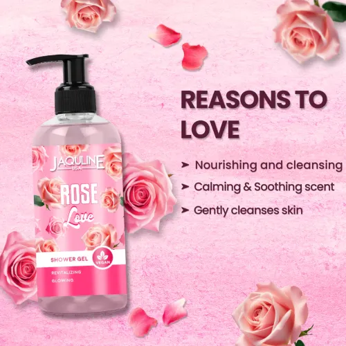 Jaquline USA: Rose Love Shower Gel 250ml