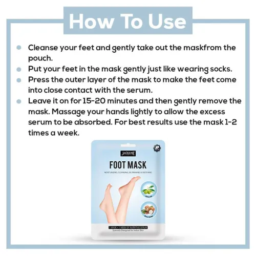 Jaquline USA: Foot Mask 2N