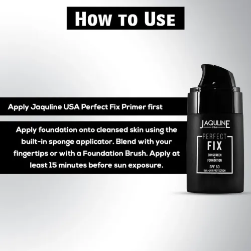 Jaquline USA: Perfect Fix Foundation 1 Ivory 28ml