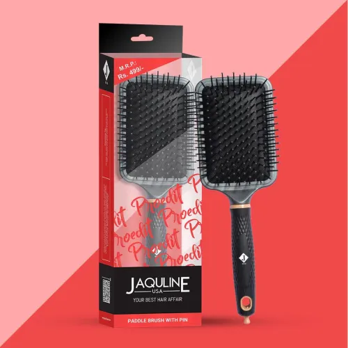 Jaquline USA: PADDLE BRUSH WITH PIN (PROEDIT)