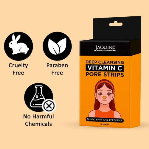 Jaquline USA: Vitamin C Nose Pore Strips10 strips