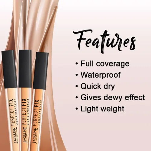 Jaquline USA: Liquid concealer 4ml Warm Sand 03