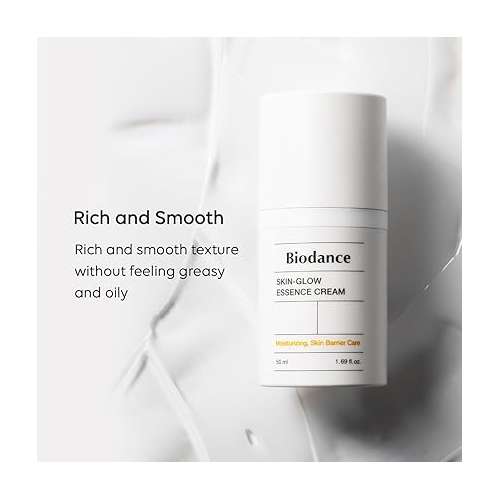 Biodance: Skin-Glow Essence Cream | Barrier Repair | Deep Hydration | Skin Smoothing | Moisture Lock | 50ml