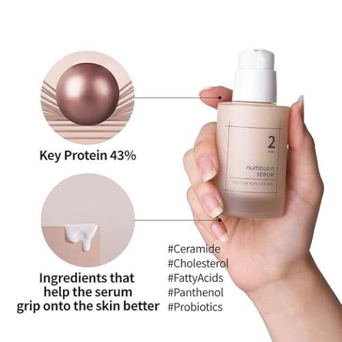 Numbuzin: No.2 Protein 43% Creamy Serum 50ml