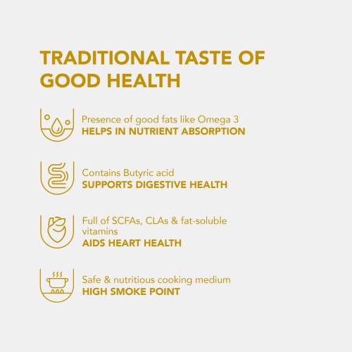 anveshan: A2 Desi Cow Ghee - 500ml