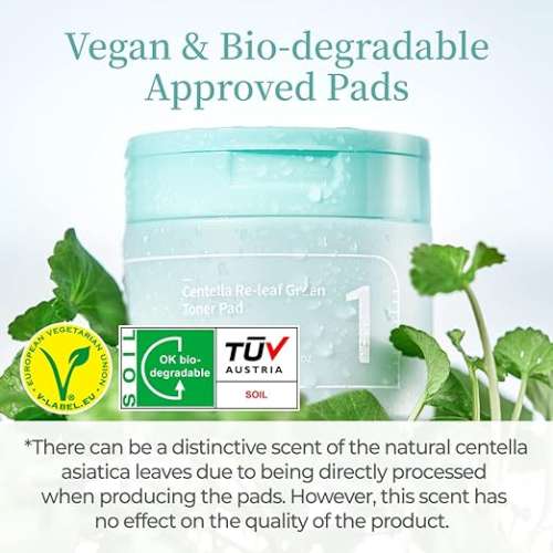 Numbuzin: No.1 Centella Re-Leaf Green Toner Pad  190ml