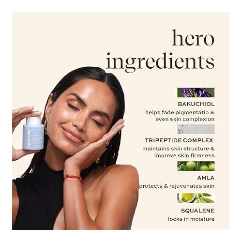 Inde Wild: 1% Bakuchiol + 0.5% Tripeptide Restore PM Serum (30ml)