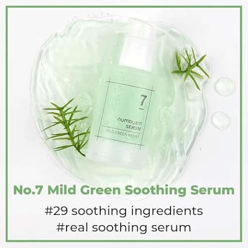 Numbuzin: No.7 Mild Green Soothing Serum 50ml
