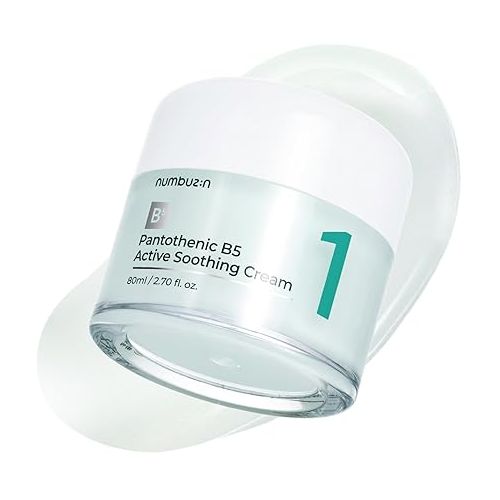 Numbuzin: No.1 Pantothenic B5 Active Soothing Cream (80ml)