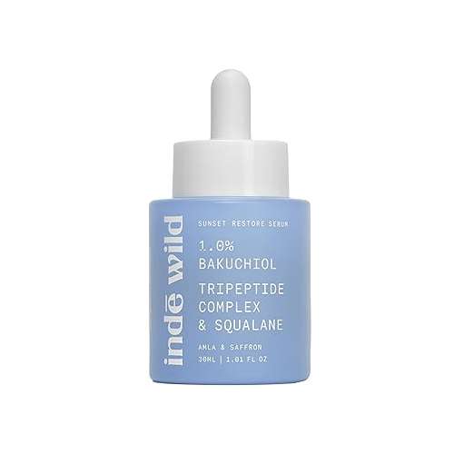 Inde Wild: 1% Bakuchiol + 0.5% Tripeptide Restore PM Serum (30ml)
