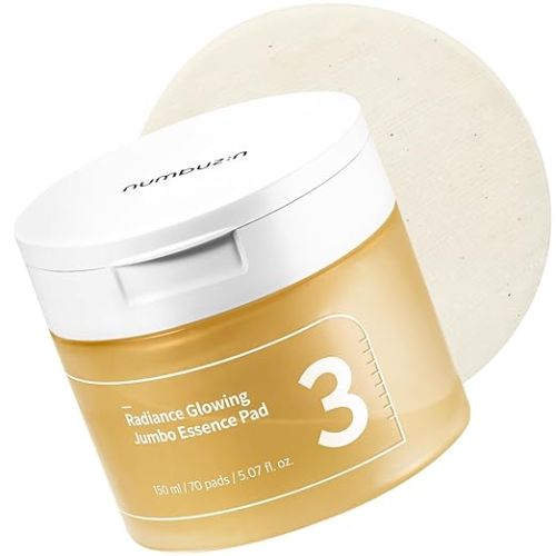 Numbuzin: No.3 Radiance Glowing Jumbo Essence Pad (150ml)