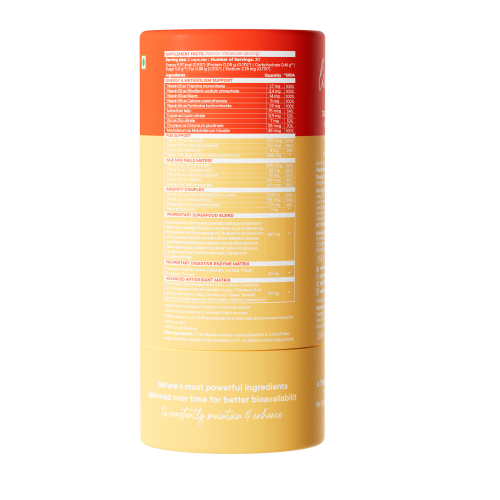 Wellbeing Nutrition: Slow Multi + Omega for Her Multivitamin capsule for Women - 60 Capsules