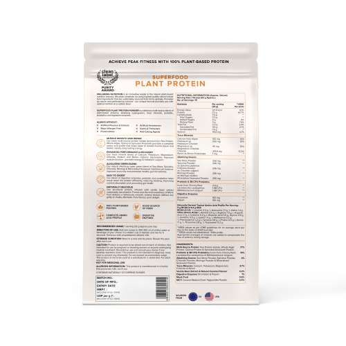 Wellbeing Nutrition: Superfood Plant Protein - Vanilla Caramel - 500 gm