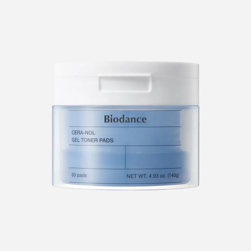 Biodance: Cera-nol Gel Toner Pads | Pore Refining | Oil Control | Skin Balancing | Gentle Exfoliation | 60Pads