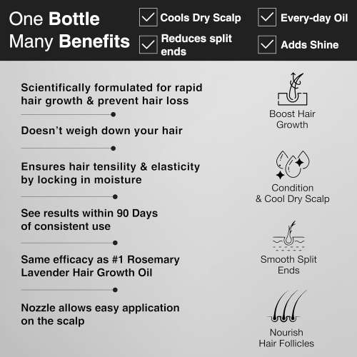 Soulflower: Soulflower Rosemary Mint Light Strengthening Hair Oil (225 ml)