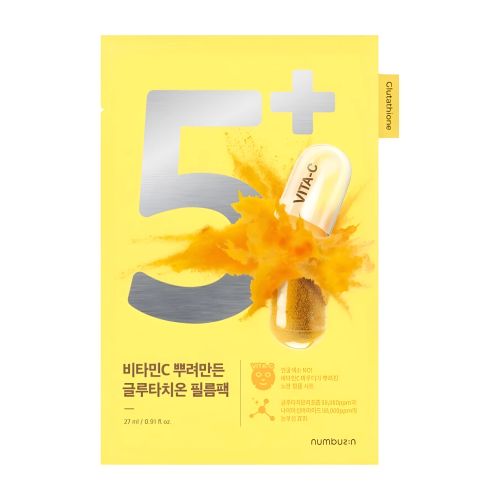 Numbuzin: No.5 Vitamin Spotlight Sheet Mask 27ml