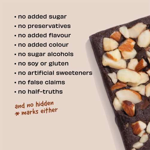 The Whole Truth: Protein Bars - Pack of 6 - Coffee Cocoa - Pack of 6 (6 X 52G) - All Natural - No Added Sugar